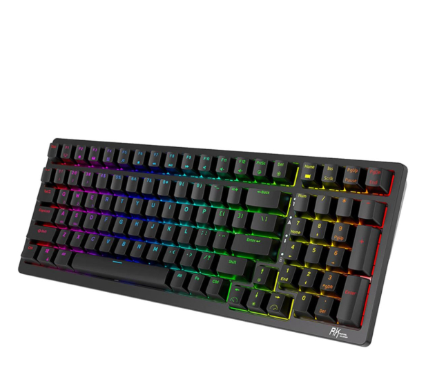 Royal Kludge RK98 RGB (Red switch) - Czarna - 1198933 - zdjęcie 2
